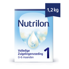 Nutrilon 1 Volledige Zuigelingenvoeding 0-6 Maanden 1200 GR