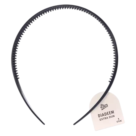 Etos Diadeem Small Zwart