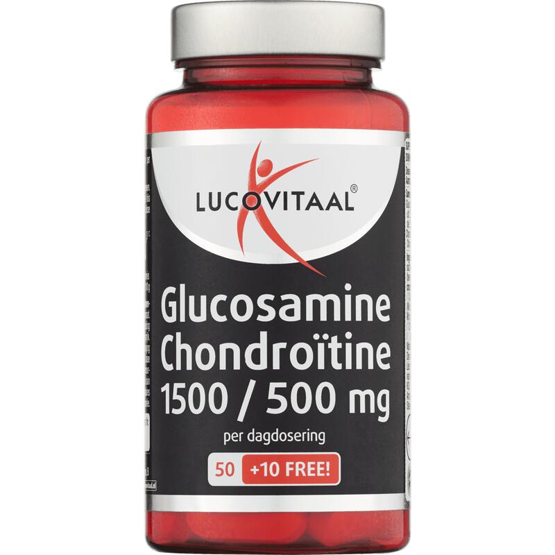 Lucovitaal Glucosamine Chondroïtine 1500/500 mg Tabletten 60 stuks