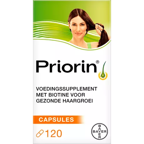 Priorin Biotine Sterk Vol Haar Binnenuit Capsules 120 stuks