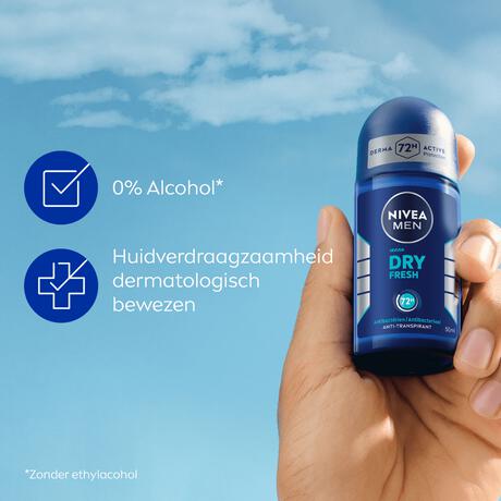 NIVEA MEN Dry Fresh Deodorant Roller 50 ML
