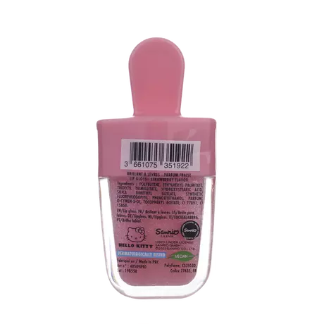 Fancy Label Hello Kitty Lip Gloss Ice Cream Tube