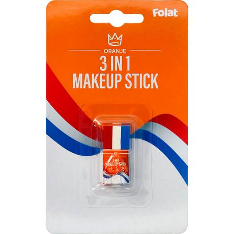 Schmink Stick Rood/Wit/Blauw 17 gram