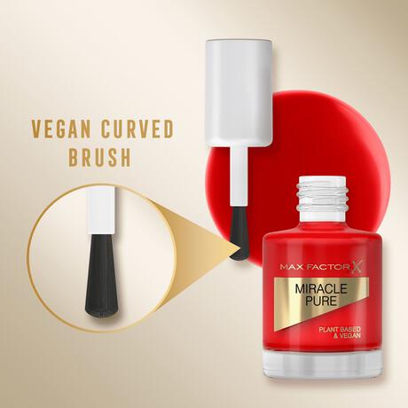 Max Factor Miracle Pure Vegan Nagellak 305 Scarlet Poppy