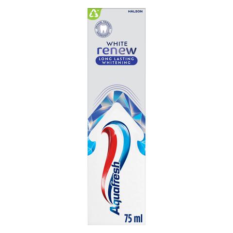Aquafresh White Renew Long Lasting Whitening Tandpasta 75 ML