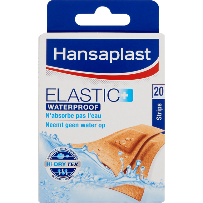 Hansaplast Elastic Waterproof Pleisters