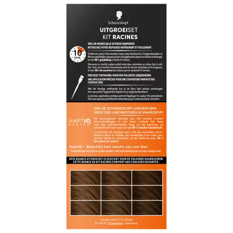 Schwarzkopf Permanent Color Uitgroeiset R2 Goudbruin
