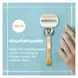 Gillette Venus ComfortGlow Argan Olie Navulmesjes 6 stuks