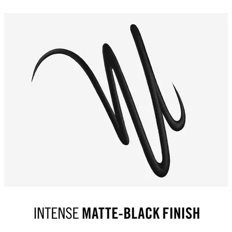 Rimmel London Exaggerate Eyeliner 001 Black