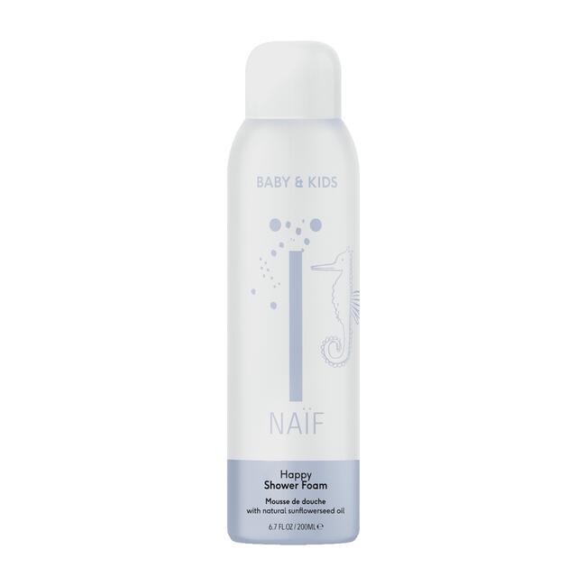 Naïf Verzorgende Doucheschuim voor Baby & kids 200 ML