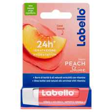 Labello Peach Shine Lippenbalsem 24u Hydratatie 1 Stuk
