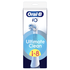 Oral-B iO Ultimate Clean Opzetborstels Wit 8 Stuks