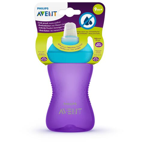Philips Avent Tuitbeker 9M+ Paars SCF802/02