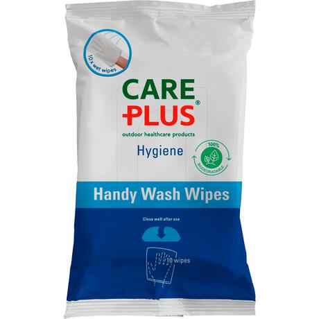 Care Plus Hygiene Handy Wash Wipes 10 stuks