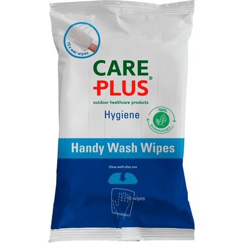 Care Plus Hygiene Handy Wash Wipes 10 stuks