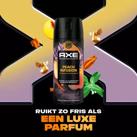 AXE Fine Fragrance Peach Infusion Deodorant Bodyspray 150 ML