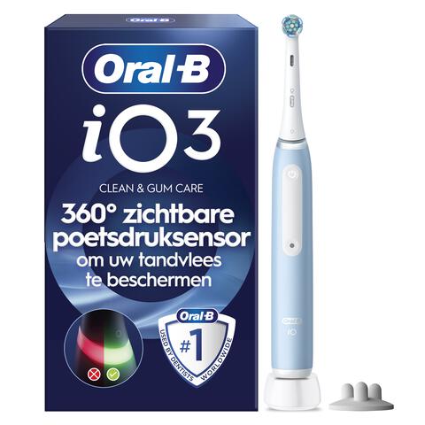 Oral-B iO 3s Blauw Elektrische Tandenborstel 
