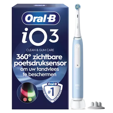 Oral-B iO 3s Blauw Elektrische Tandenborstel 