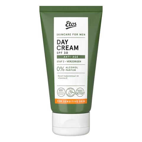 Etos For Men Sensitive & Anti-ageing Dagcrème met SPF30