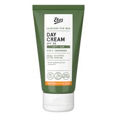Etos For Men Sensitive & Anti-ageing Dagcrème met SPF30