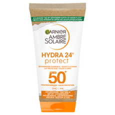 Garnier Ambre Solaire Hydra24 Hydraterende Beschermende Zonnebrand melk Reisformaat SPF50 50 ML