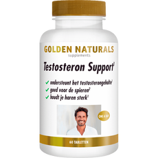 Golden Naturals Testosteron Support Tabletten 60 stuks