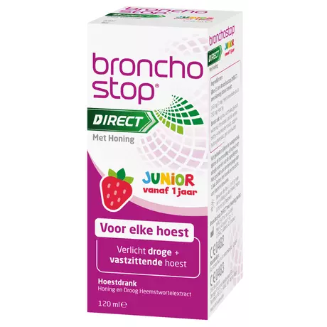 Bronchostop Direct Junior Hoestdrank Met Honing 120 ML