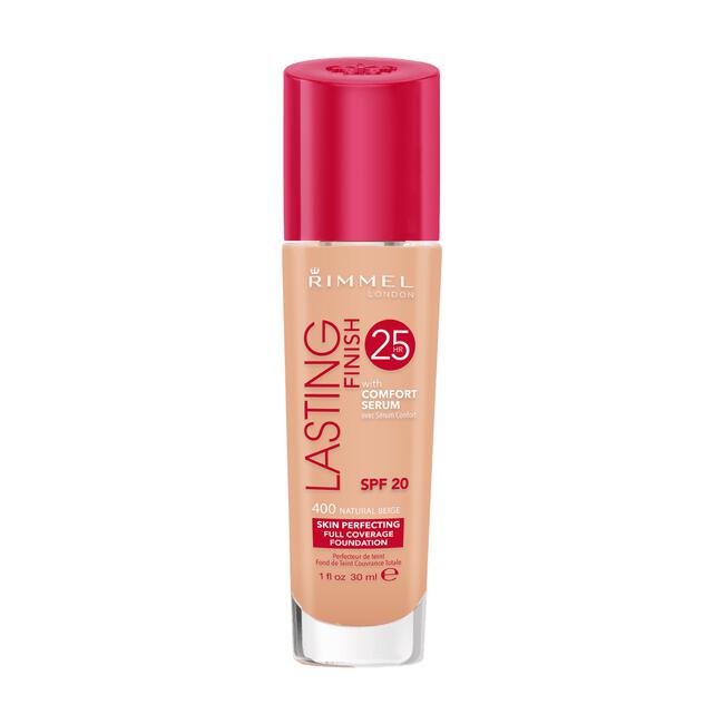 Rimmel London Lasting Finish Foundation 400 Natural Beige