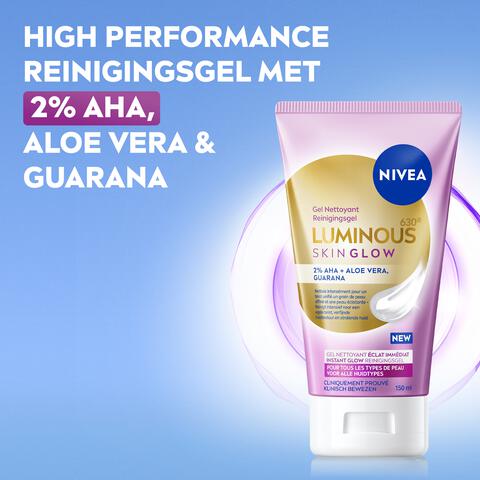 NIVEA Luminous630 Skin Glow Reinigingsgel 150 ML