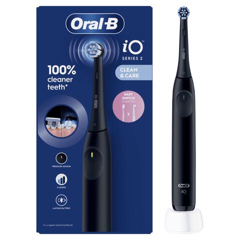 Oral-B iO 2 Zwart Elektrische Tandenborstel