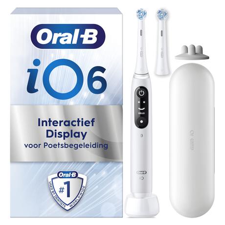 Oral-B iO 6S Wit Elektrische Tandenborstel 