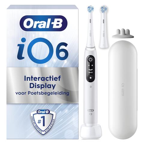 Oral-B iO 6S Wit Elektrische Tandenborstel 