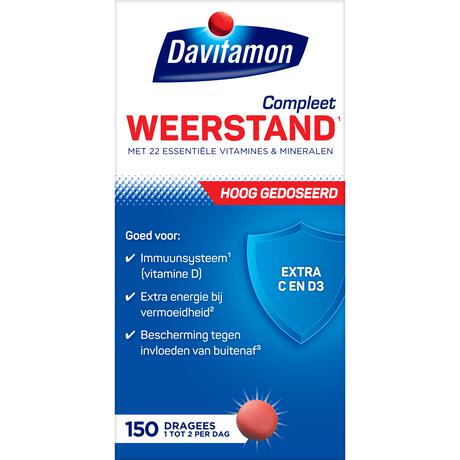 Davitamon Compleet Weerstand Forte Met Vitamine  C & D dragees