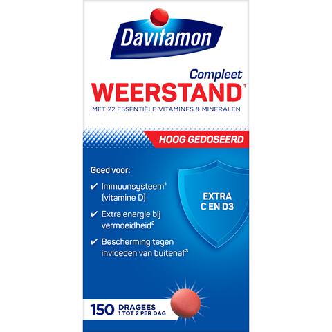 Davitamon Compleet Weerstand Forte Met Vitamine  C & D dragees