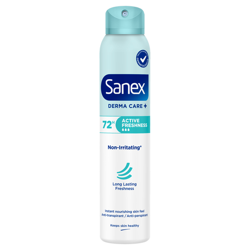 Sanex Derma Care Active Freshness 72H Deodorant Spray 200 ML