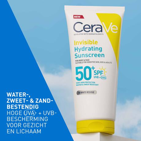 CeraVe Onzichtbare Hydraterende Zonnebrandcrème SPF50 177 ML