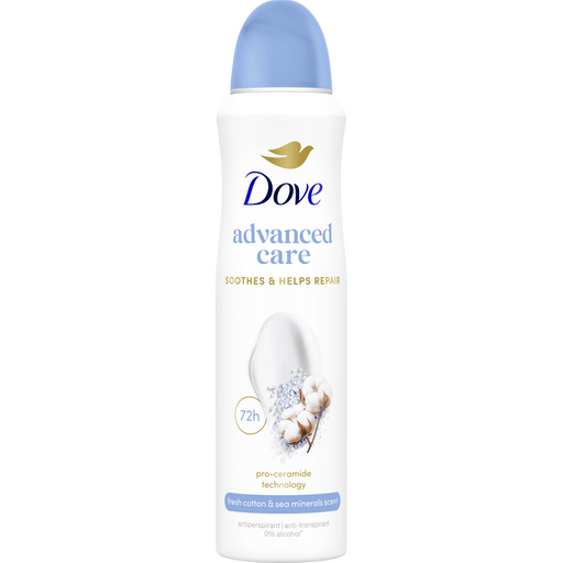 Dove Advanced Care Fesh Cotton & Sea Minerals Deodorant Spray 150 ML