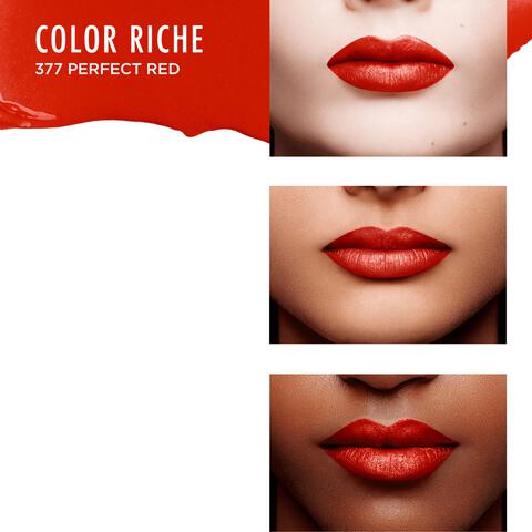 L'Oréal Paris Color Riche Satin 377 Perfect Red Lippenstift 4,5 GR