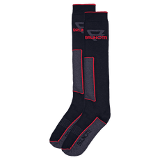 Brunotti skisokken zwart/grijs/rood 43-46 heren