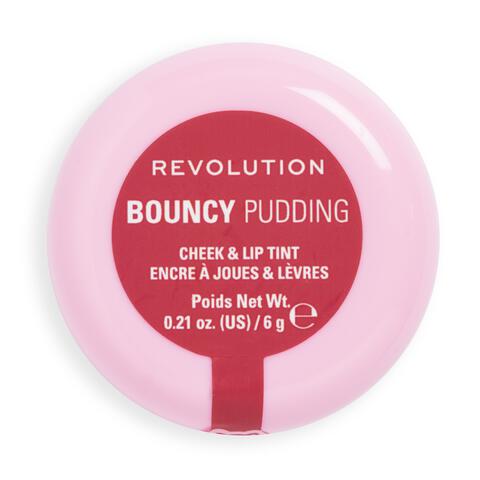 Revolution Bouncy Pudding Lip & Cheek Pink Mood
