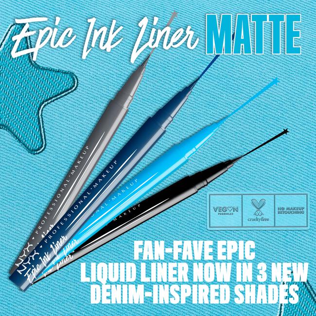 NYX Epic Ink Lnr Mid Night Rise
