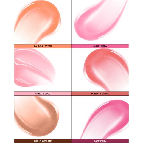 Glow Hub Lip Slip Glossy Lip Oil Raspberry 12Ml