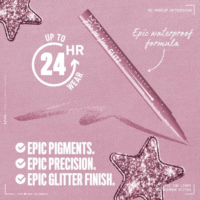 NYX Professional Makeup Epic Ink Linker Glitz 03 Shimmer Stitch