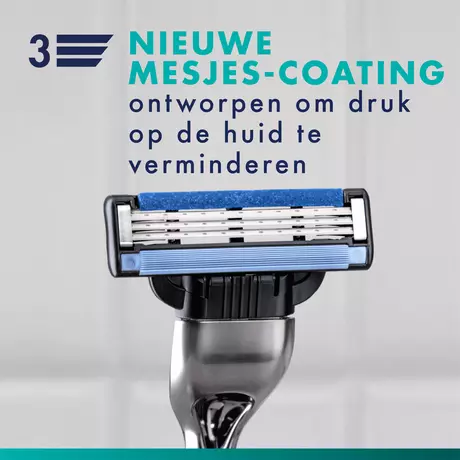 Gillette Mach3 Scheersysteem Met 3 Navulmesjes