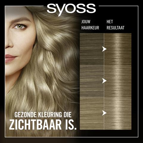 Syoss Oleo Intense Permanente Haarkleuring 8-50 Natuurlijk Asblond