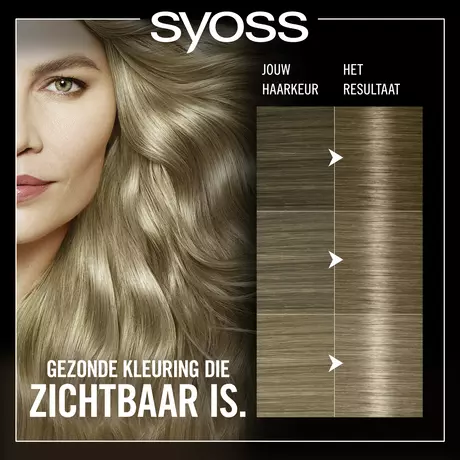 Syoss Oleo Intense Permanente Haarkleuring 8-50 Natuurlijk Asblond