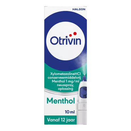 Otrivin Menthol Neusspray bij een Verstopte Neus 10 ML