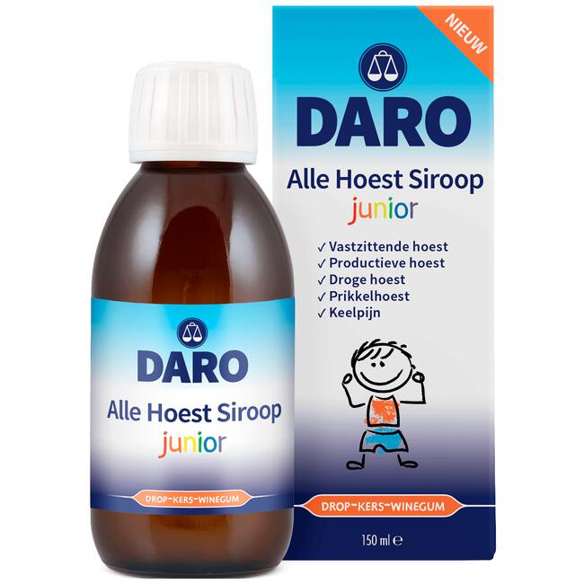 Daro Alle Hoest Siroop Junior 150 ML