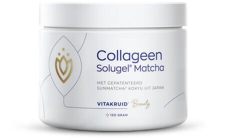 Vitakruid collageen solugel matcha poeder 150gr