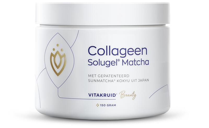 Vitakruid Collageen Solugel Matcha Poeder 150 gram